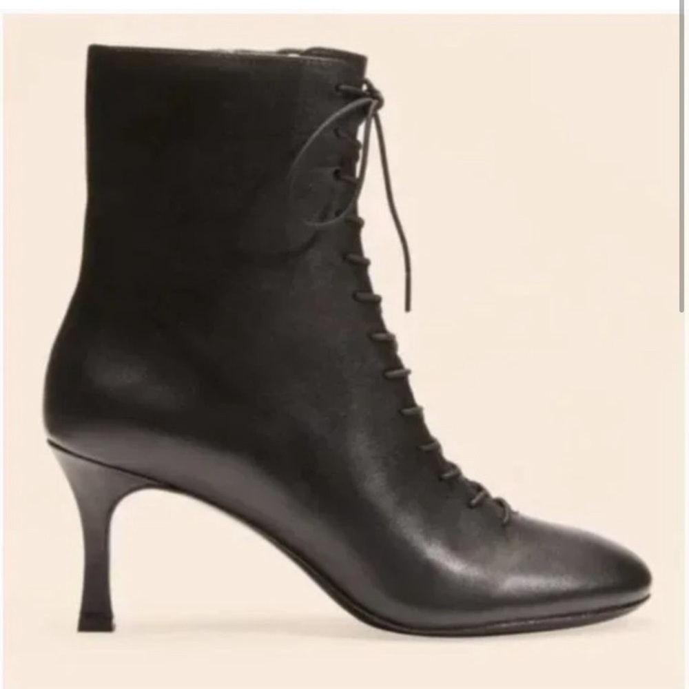 Reformation Natalia Boots Black Size 6 NWT